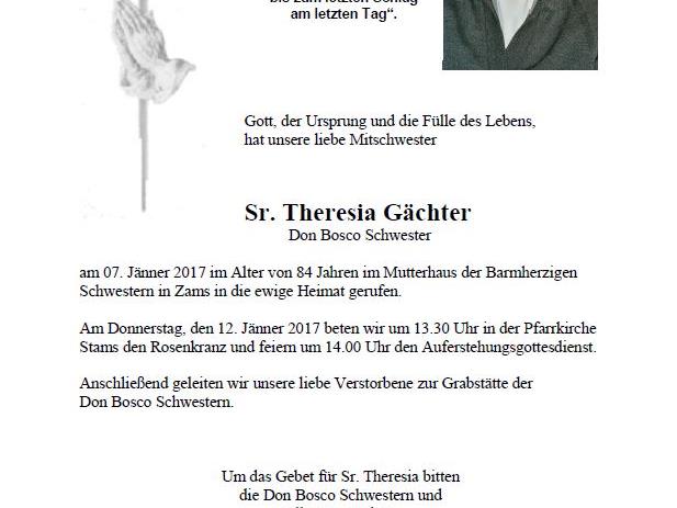 Gächter Theresia